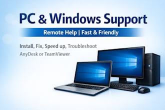fix your windows or pc problems remotely