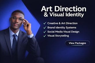 create a unique art direction strategy and visual identity
