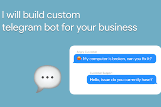 build custom telegram bots for business workflows