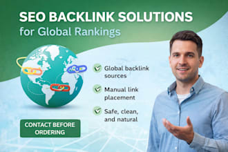 seo backlink solutions for global rankings