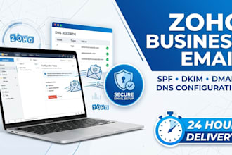 zoho mail with spf, dkim, dmarc for email deliverability