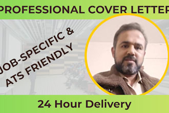 write a professional cover letter for job applications