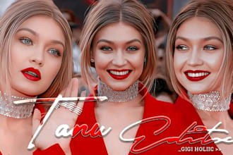 do aesthetic photo editing and creative typography