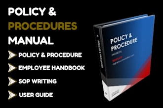write policy and procedure manuals for healthcare and home care