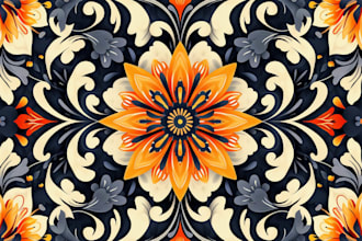 design seamless pattern, textile prints, floral patterns