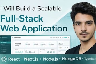 do full stack, website, web app, backend, frontend development and system design