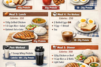 be your fitness trainer and diet planner