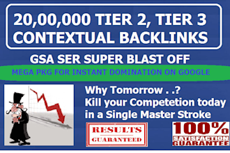 mega blast 1,999,999 contextual backlinks, be wary of reverse seo