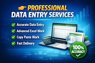 do accurate PDF to excel, data cleaning and spreadsheet management