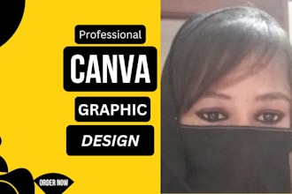 create professional canva graphic designs
