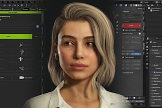 create, rig, animate 3d character creator 4, iclone 8 characters, cc5 retopology