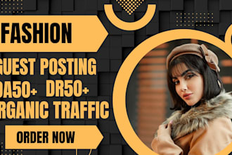 do high da fashion guest post with authority backlinks