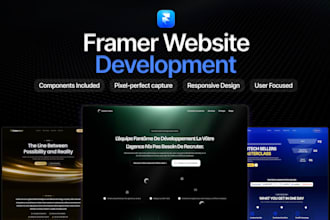 do modern framer website and convert figma to framer