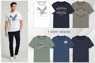 design graphics t shirt and apparel for your brand