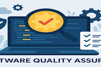 do professional QA testing, manual testing