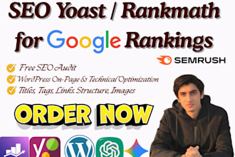 do wordpress on page seo services with yoast or rankmath