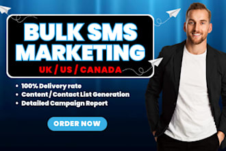 send bulk sms, sms marketing campaign text messages and sms blast