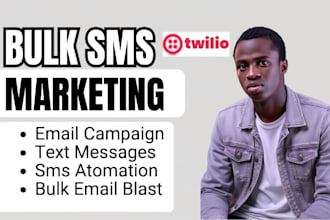 send bulk sms, sms marketing campaign text messages and sms blast