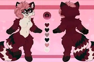 furry reference sheet nsfw furry ref sheet oc fursona ref sheet anthro ref sheet