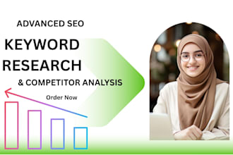 provide advanced keyword research and competitor analysis