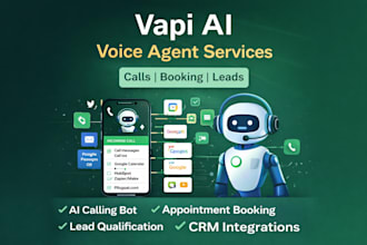 build vapi ai voice agent for calls and booking