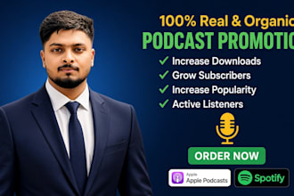 promote your podcast on spotify and apple podcasts