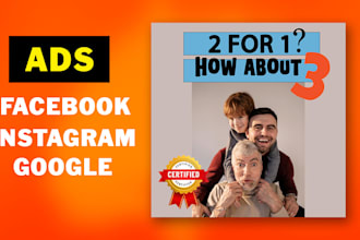 design google ads and facebook ads