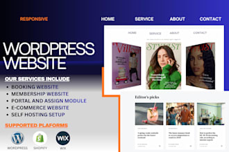 design responsive wordpress website in 24 hours