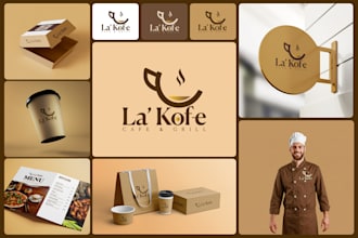 design a complete brand identity and brand kit