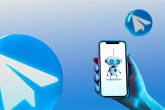 create a professional telegram bot for automation via python