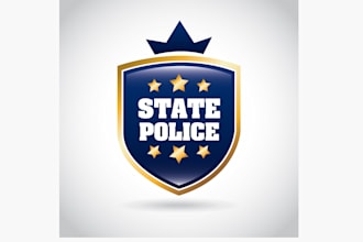 create creative and good looking police logo design