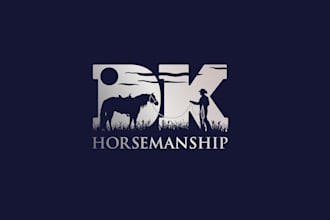 craft a modern horse trainer logo that speaks your brand