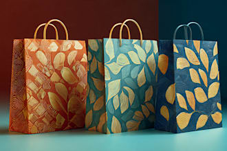 draw product packaging design, pouch design and bag design