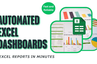 create automated excel dashboards and reports