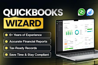 provide accurate bookkeeping and quickbooks cleanup