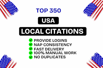 do USA local citation for local SEO and business listing