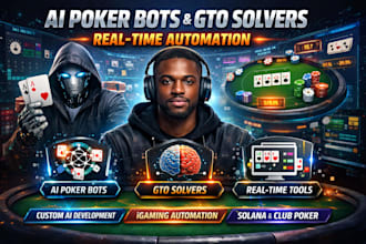 build ai poker bots gto solvers and real time poker automation