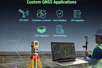 develop gps and rtk survey tools and custom survey apps