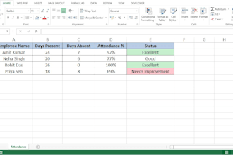 do excel data cleaning formatting and reports