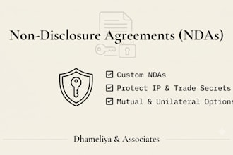 make or review your non disclosure agreements nda