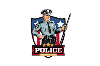 create professional and specially police logo design