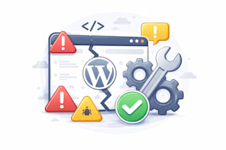 repair and fix wordpress error and warnings