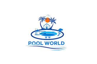 create attractive and imagination pool service logo design