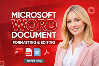 professionally format and design microsoft word documents