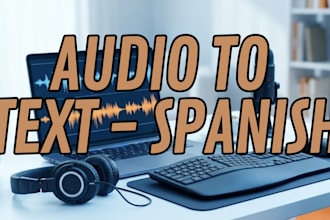 do flawless spanish audio transcription of your files