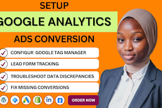 setup google analytics 4, conversion tracking, ga4 ecommerce tracking