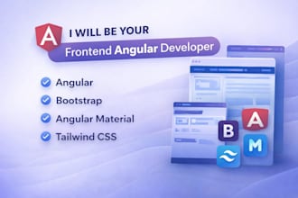 be your frontend angular developer