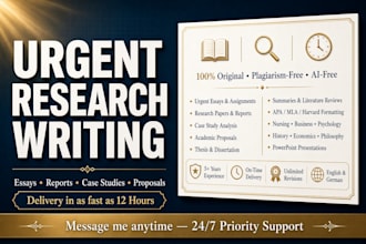 help you in urgent essay writing, reports, research, and case study analysis
