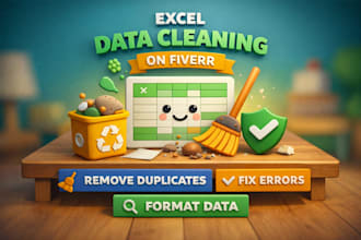 clean, analyze, and visualize data in excel