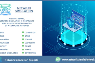 simulate tcp IP and udp network protocols